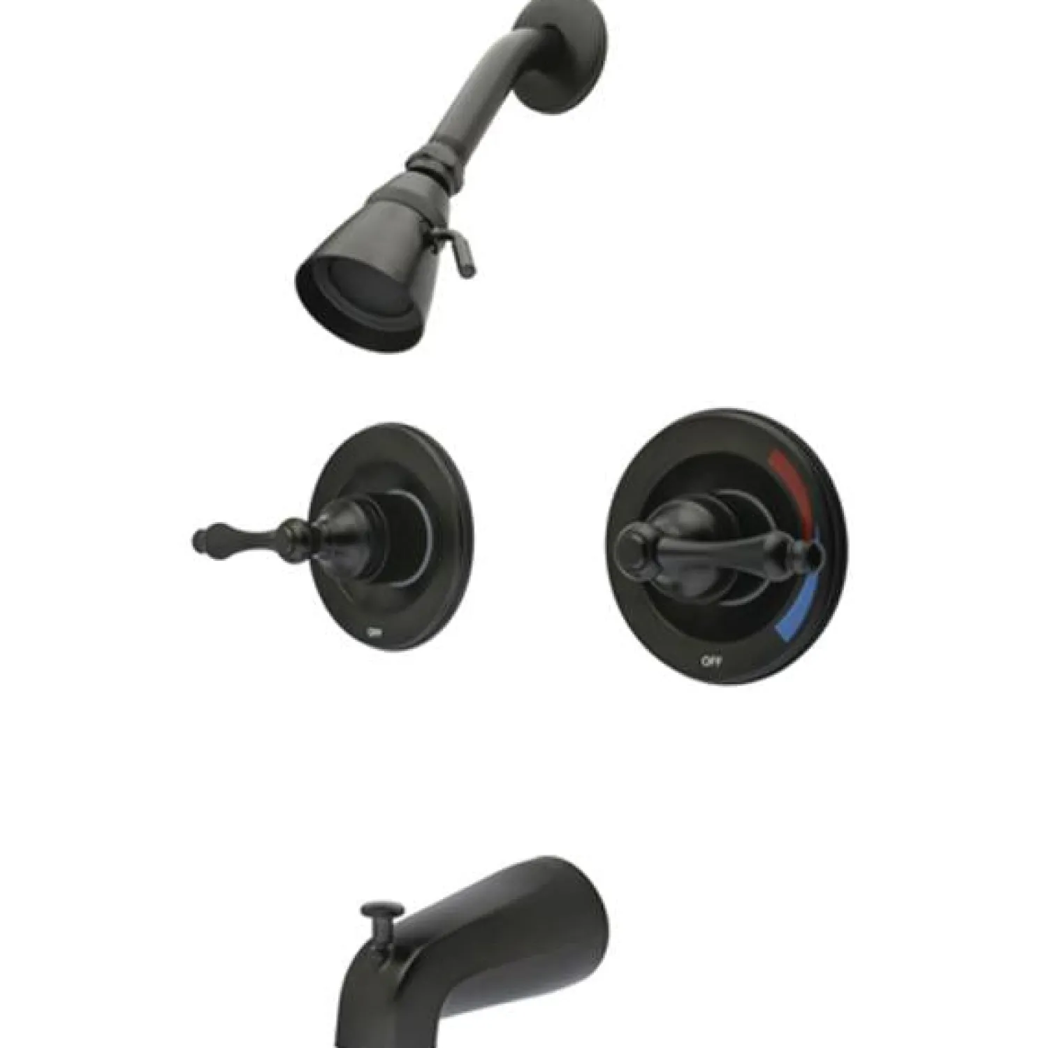Clearance Water Saving Vintage Tub and Shower Faucet with Pressure Balanced Valve Tub & Shower Sets