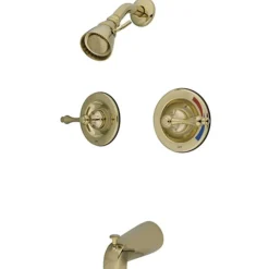 Clearance Water Saving Vintage Tub and Shower Faucet with Pressure Balanced Valve Tub & Shower Sets
