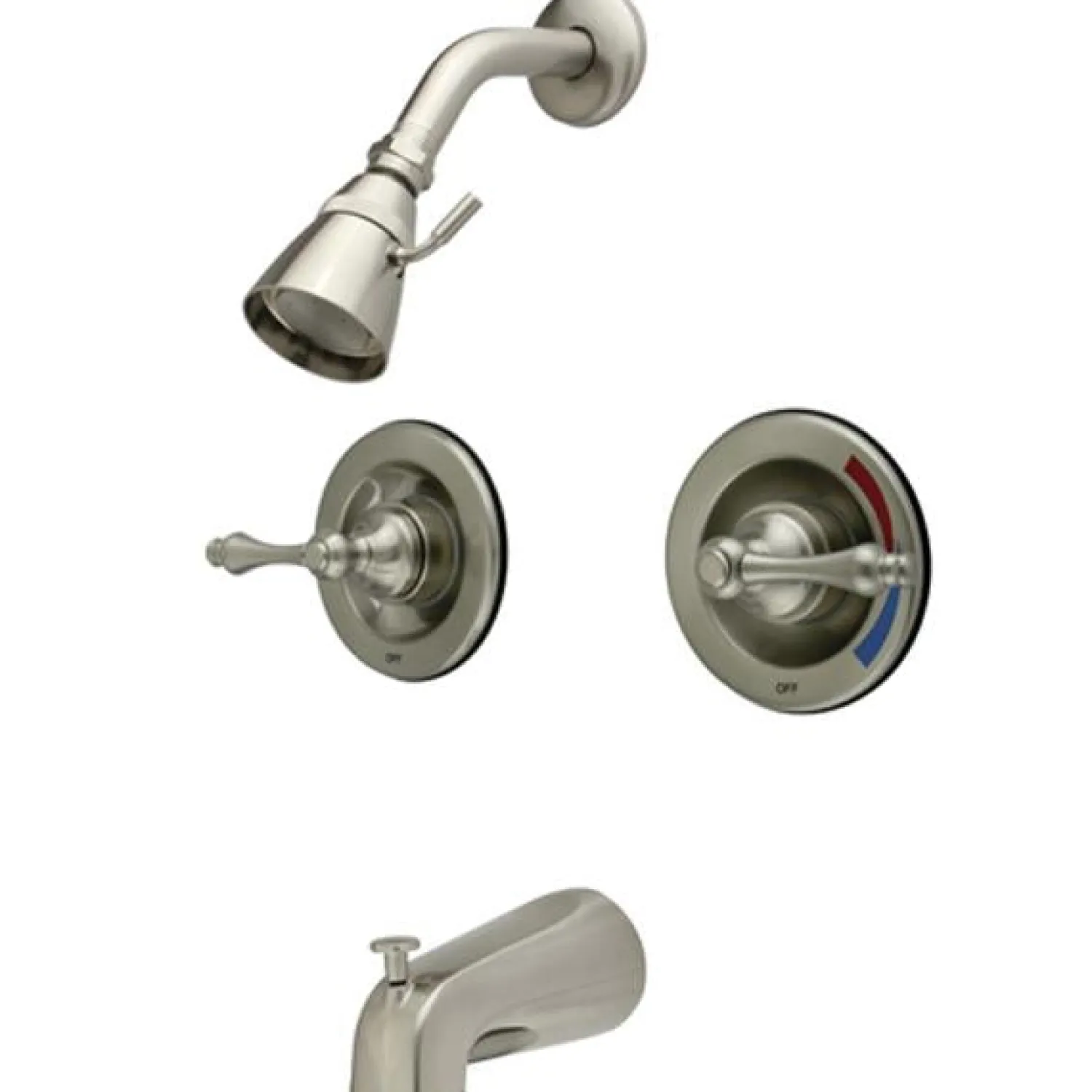 Clearance Water Saving Vintage Tub and Shower Faucet with Pressure Balanced Valve Tub & Shower Sets