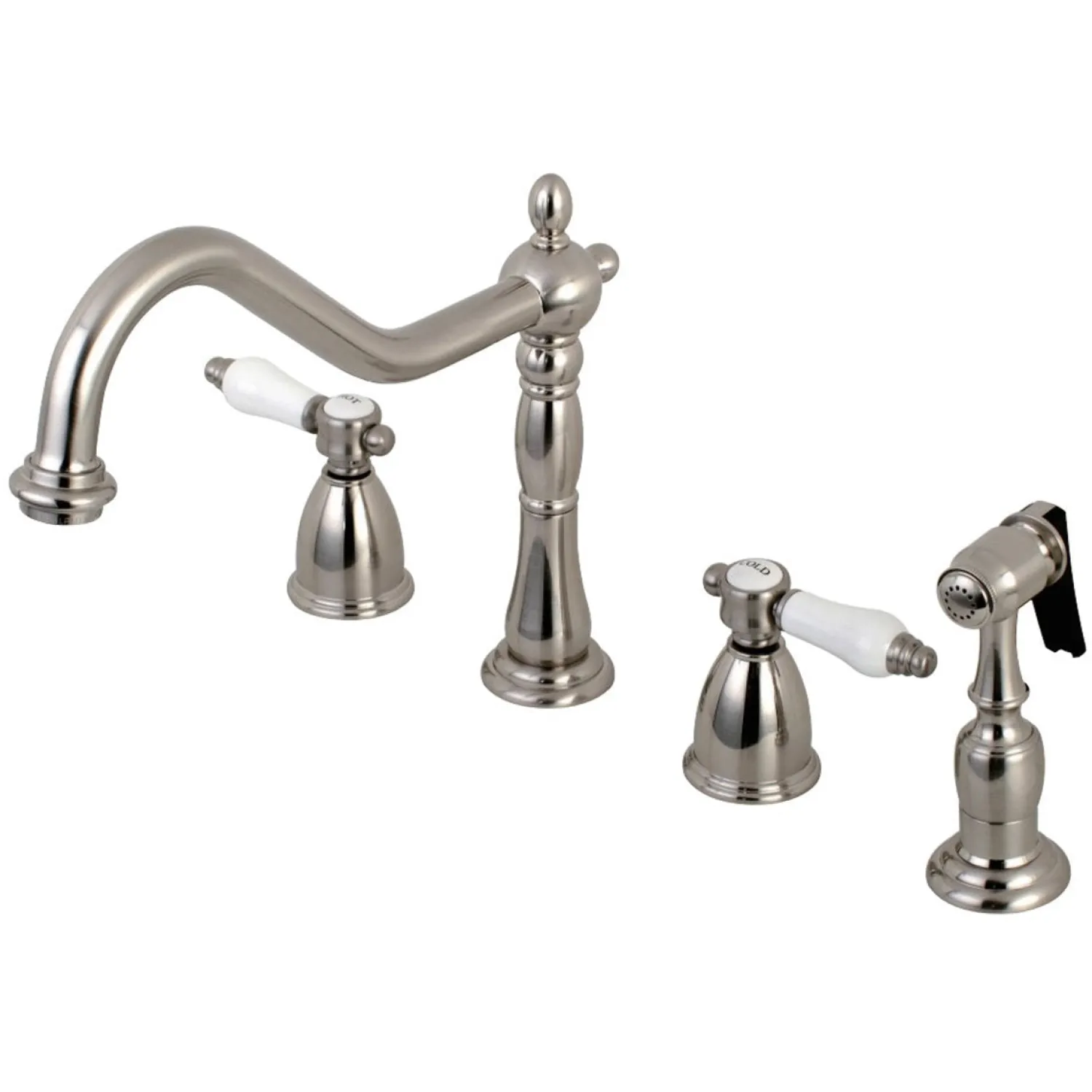 Discount Widespread Kitchen Faucet Widespread Kitchen Faucets|Faucets With Side Spray