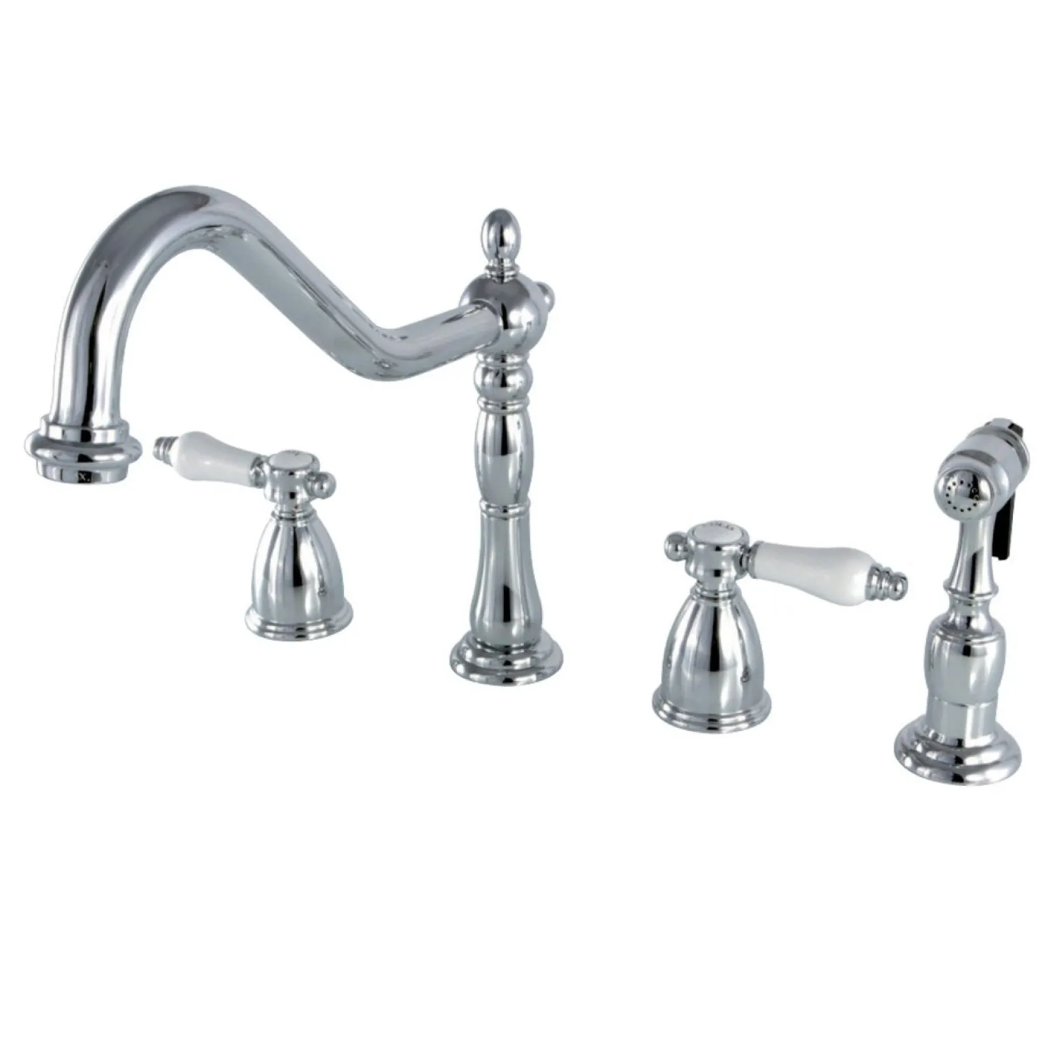 Discount Widespread Kitchen Faucet Widespread Kitchen Faucets|Faucets With Side Spray