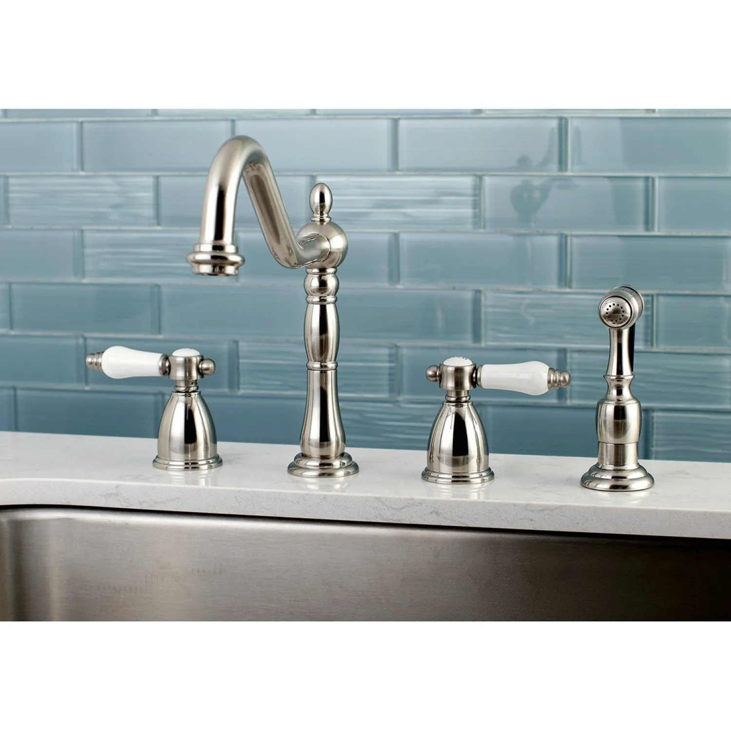 Discount Widespread Kitchen Faucet Widespread Kitchen Faucets|Faucets With Side Spray