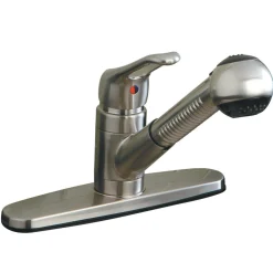 Best Wyndham Single-Handle Pull-Out Kitchen Faucet Single Hole