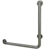 New 24" x 24" L-Shaped Stainless Steel ADA Grab Grab Bars