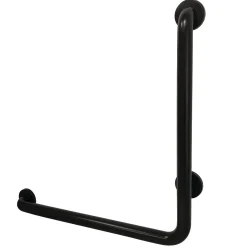 24" x 24" L-Shaped Stainless Steel ADA Grab Grab Bars