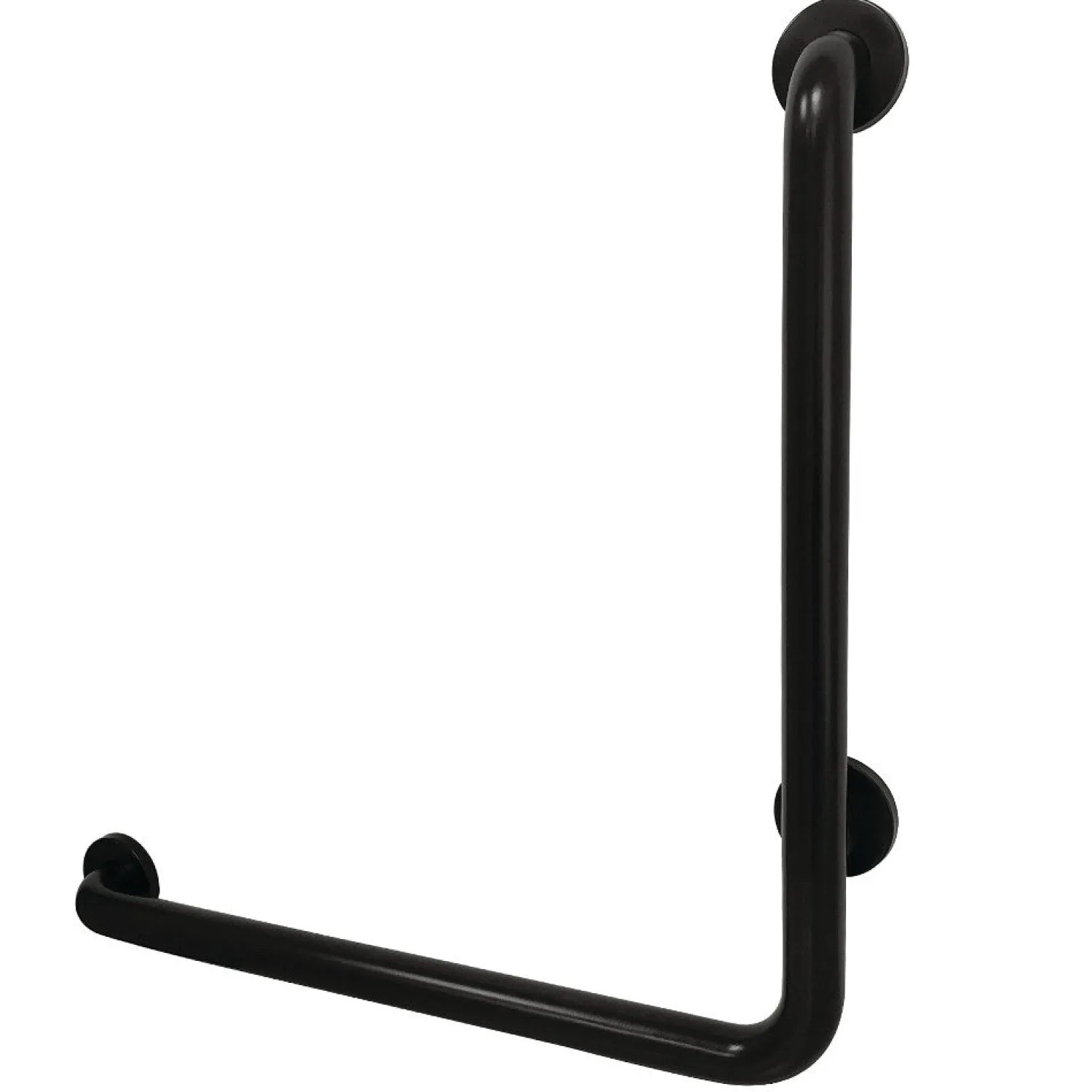 24" x 24" L-Shaped Stainless Steel ADA Grab Grab Bars