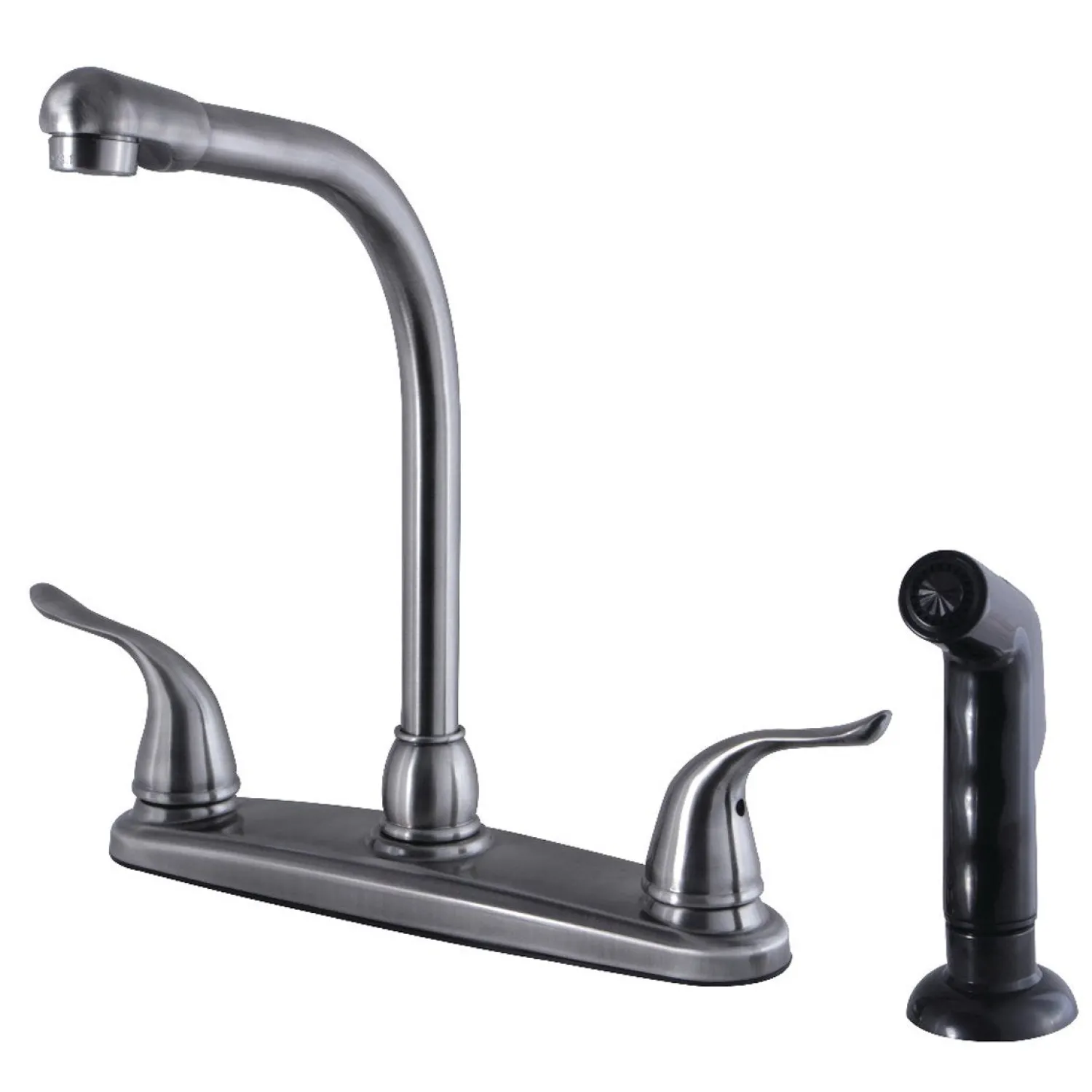 Hot Yosemite Centerset Kitchen Faucet Faucets With Side Spray