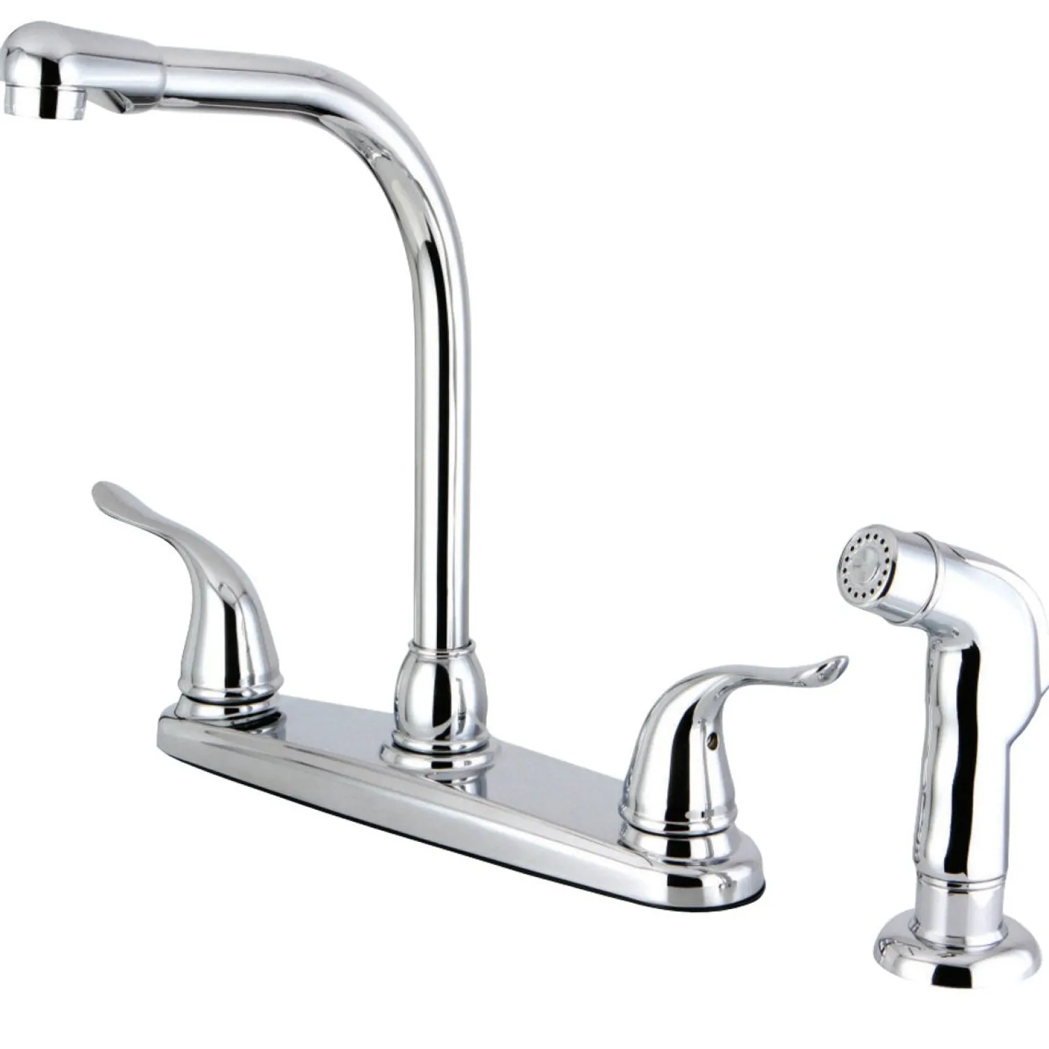 Hot Yosemite Centerset Kitchen Faucet Faucets With Side Spray