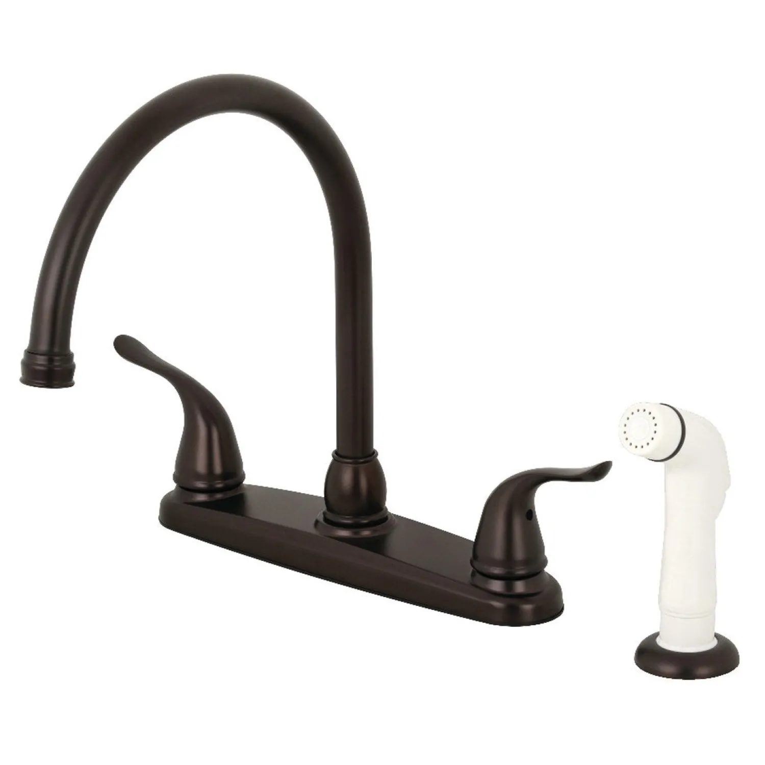 New Yosemite 8" Centerset Kitchen Faucet with Sprayer Faucets With Side Spray