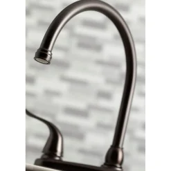 New Yosemite 8-Inch Centerset Kitchen Faucet with Sprayer Faucets With Side Spray