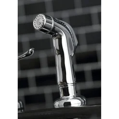 New Yosemite 8-Inch Centerset Kitchen Faucet with Sprayer Faucets With Side Spray