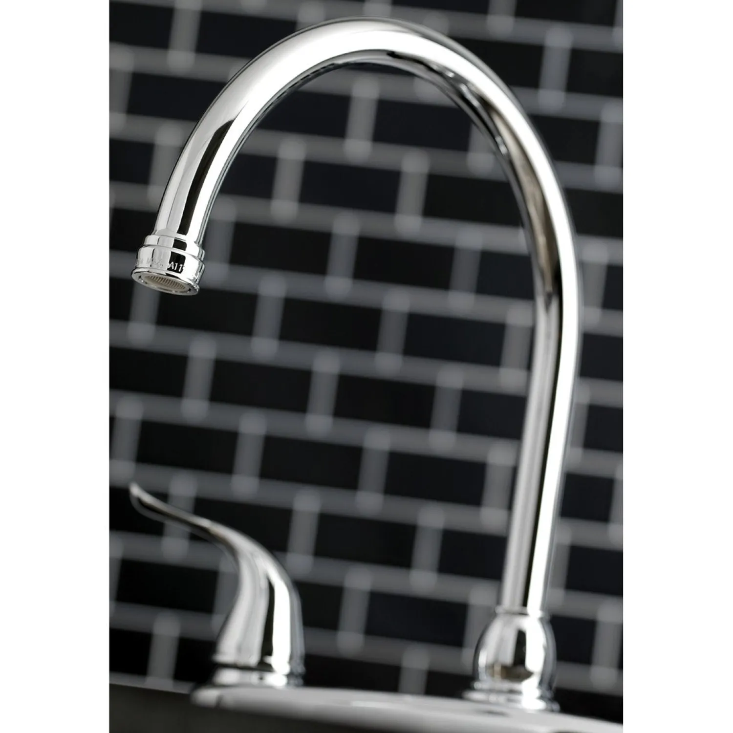 New Yosemite 8-Inch Centerset Kitchen Faucet with Sprayer Faucets With Side Spray