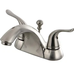 Hot Yosemite 4-inch Centerset Two Handle Lavatory Faucet 4" Center Set