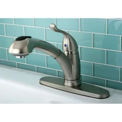 New Yosemite Single-Handle Pull-Out Kitchen Faucet Single Hole