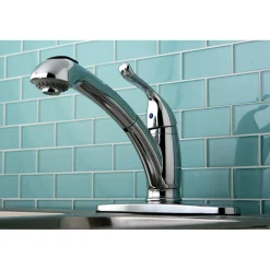 New Yosemite Single-Handle Pull-Out Kitchen Faucet Single Hole