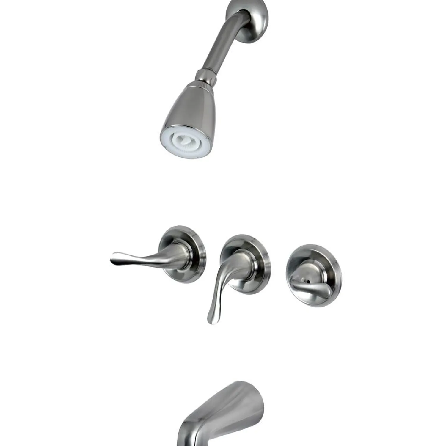 Clearance Yosemite Three Handle Tub Shower Faucet Tub & Shower Sets