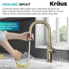 Allyn Matte Black Nut & Bolt Diamond Cut Kitchen Faucet Single Hole