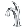 Best Arlo Single Handle Basin Bathroom Faucet in Chrome Single Hole