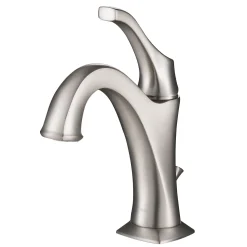 Sale Arlo Single Handle Basin Bathroom Faucet in Spot-Free all-Brite Brushed Nickel Single Hole