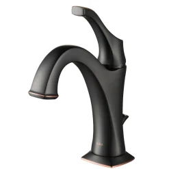 Arlo Single Handle Basin Bathroom Faucet in Oil Rubbed Bronze Single Hole