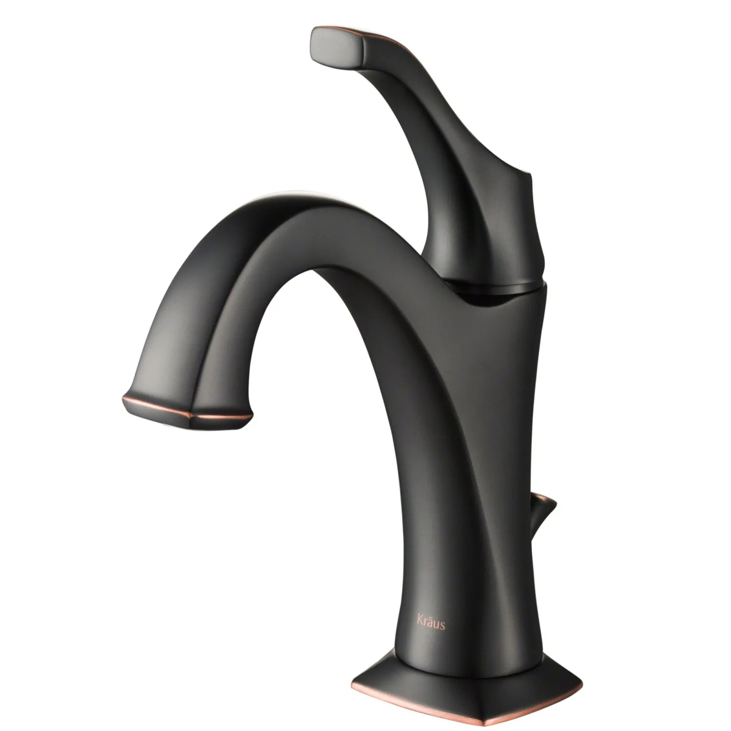 Arlo Single Handle Basin Bathroom Faucet in Oil Rubbed Bronze Single Hole