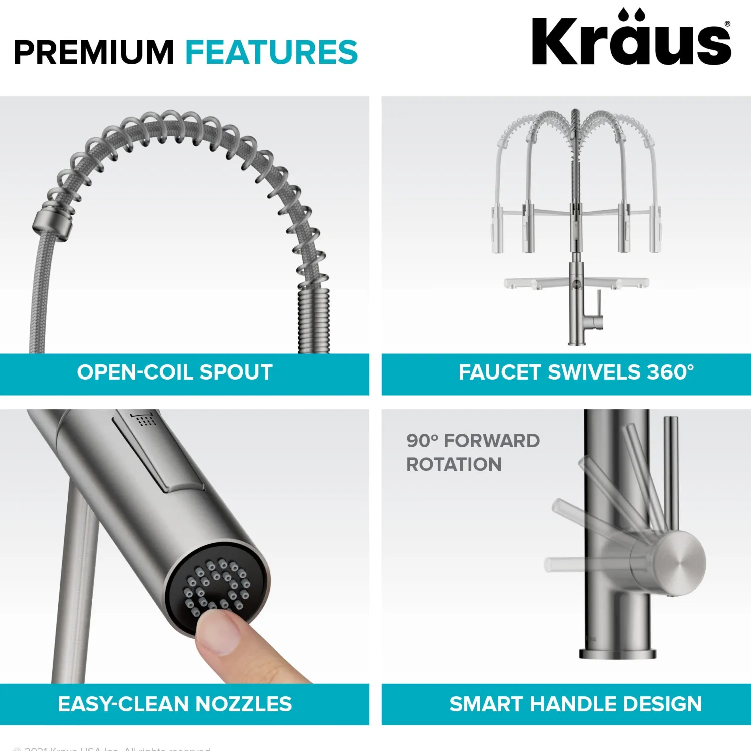 Artec Pro Commercial Style Single Handle Kitchen Faucet with Pot Filler in Spot Free Antique Champagne Bronze Single Hole