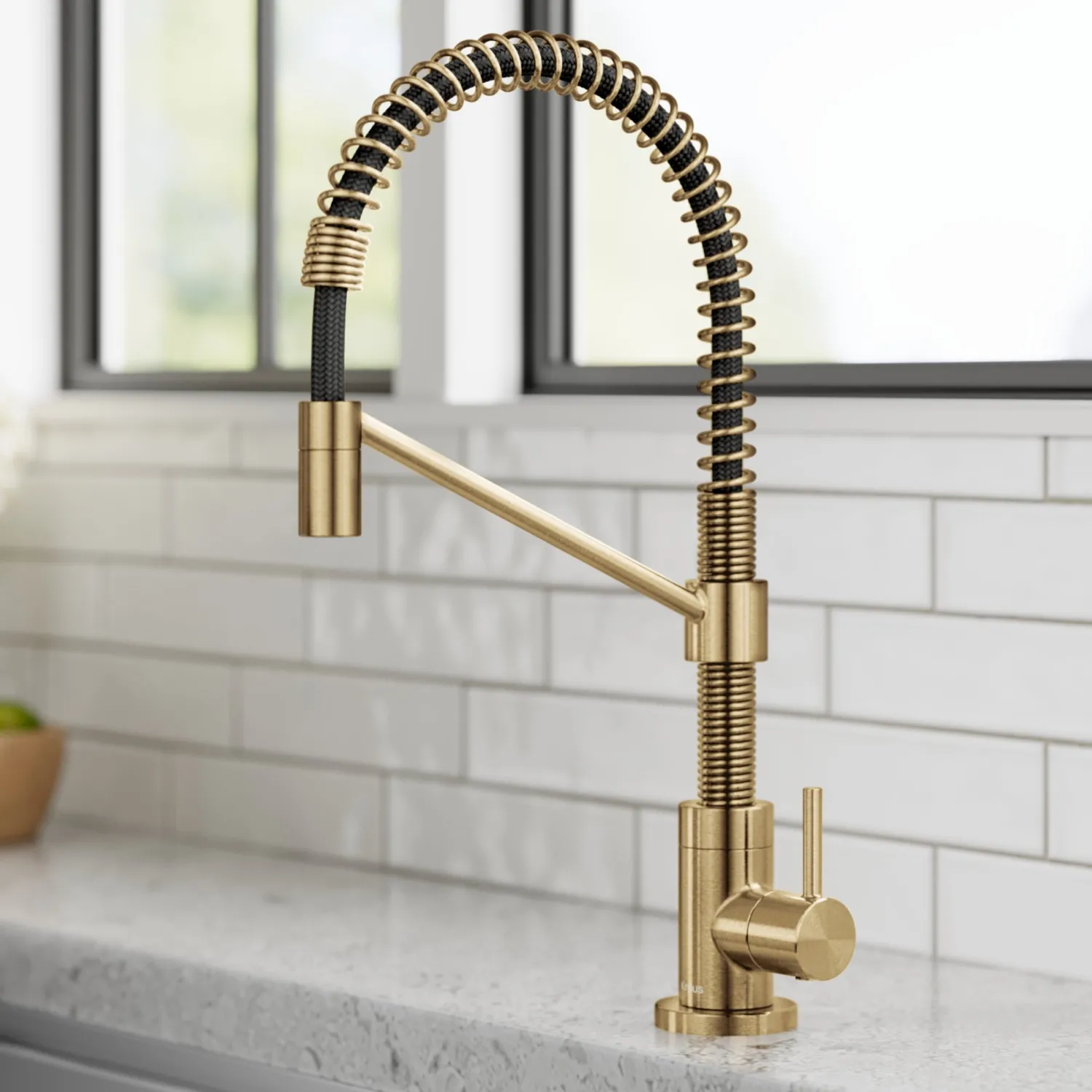 Clearance Bolden Drinking Water Filter Faucet in Brushed Brass Single Hole|Water Filter Faucets
