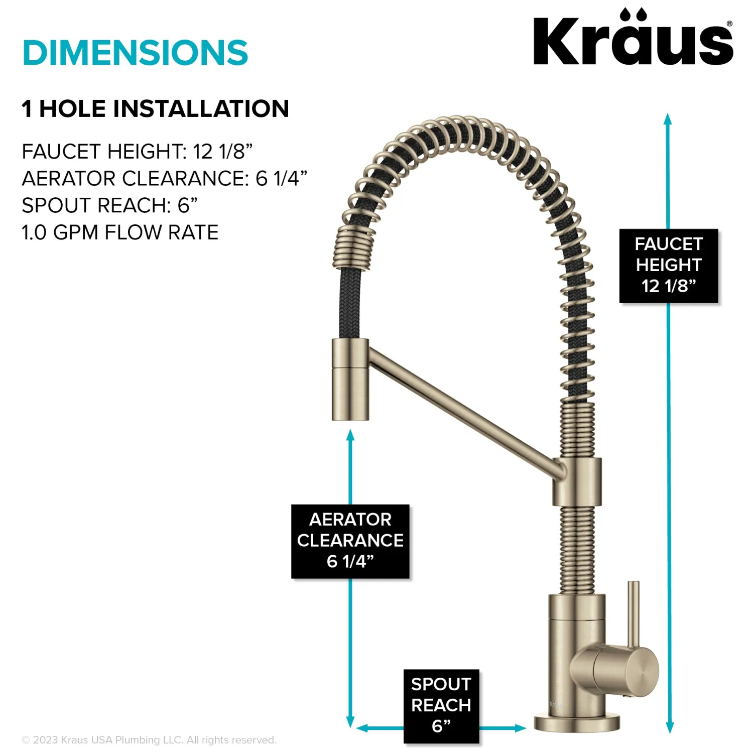 Bolden Drinking Water Filter Faucet in Spot-Free Antique Bronze Single Hole|Water Filter Faucets