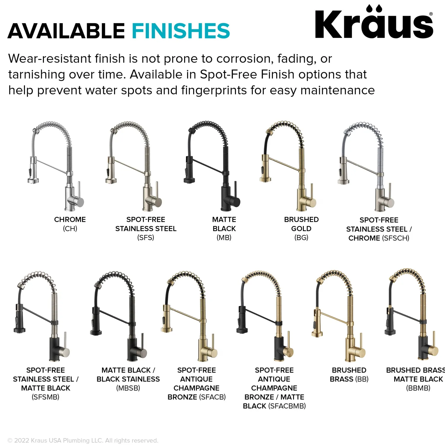 Best Bolden 18-Inch Commercial Kitchen Faucet with Pull-Down Sprayhead in Chrome Single Hole