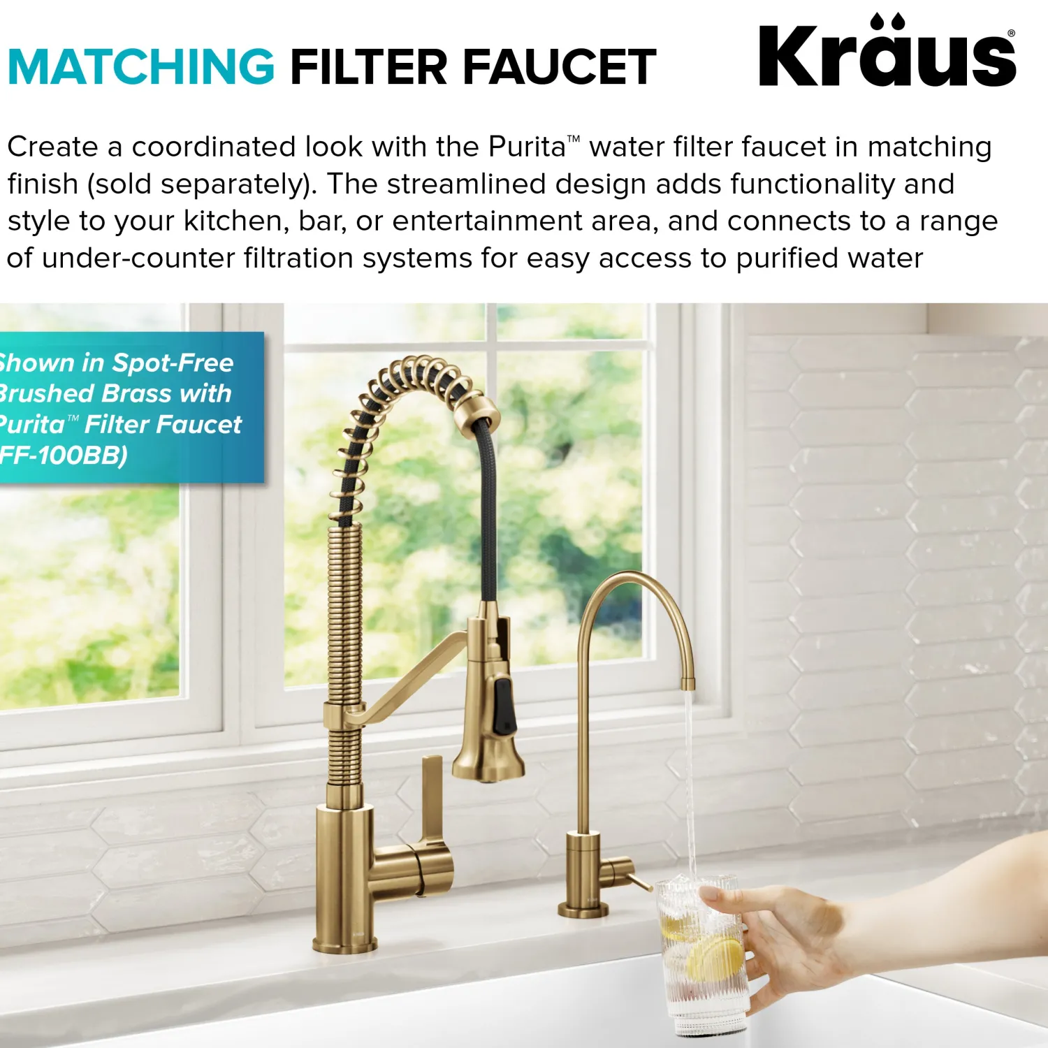 Britt Single Handle Pull Down Kitchen Faucet in Matte Black Single Hole