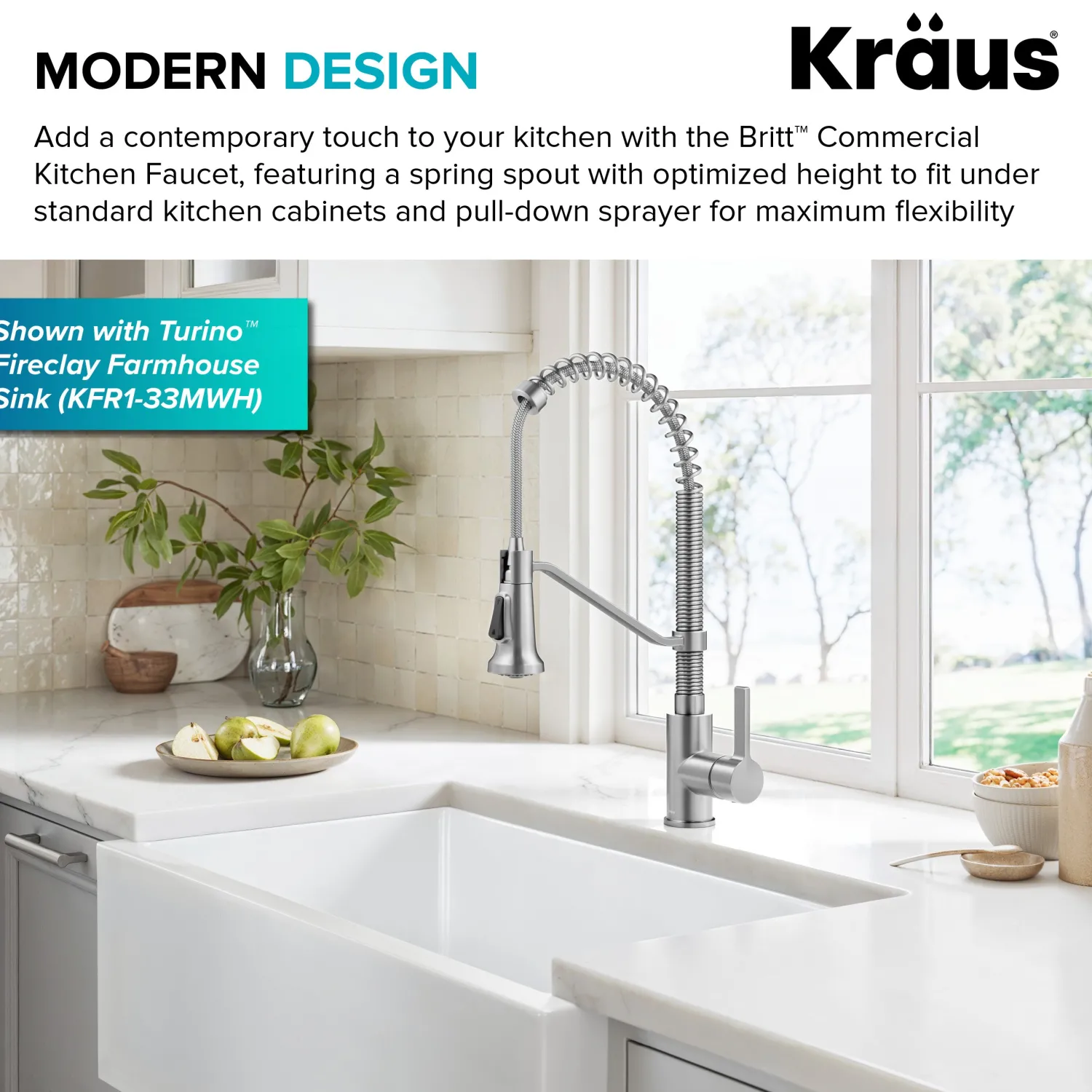 Clearance Britt Single Handle Pull Down Kitchen Faucet in Spot-Free Stainless Steel Single Hole