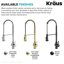 Britt Touchless Pull-Down Single Handle Faucet in Matte Black Touchless, Sensor And Tap Activated Kitchen Faucets|Single Hole