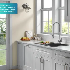 Best Britt Touchless Pull-Down Single Handle Faucet in Spot Free Stainless Steel Touchless, Sensor And Tap Activated Kitchen Faucets|Single Hole