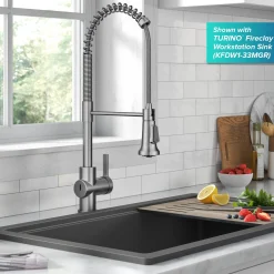 Best Britt Touchless Pull-Down Single Handle Faucet in Spot Free Stainless Steel Touchless, Sensor And Tap Activated Kitchen Faucets|Single Hole