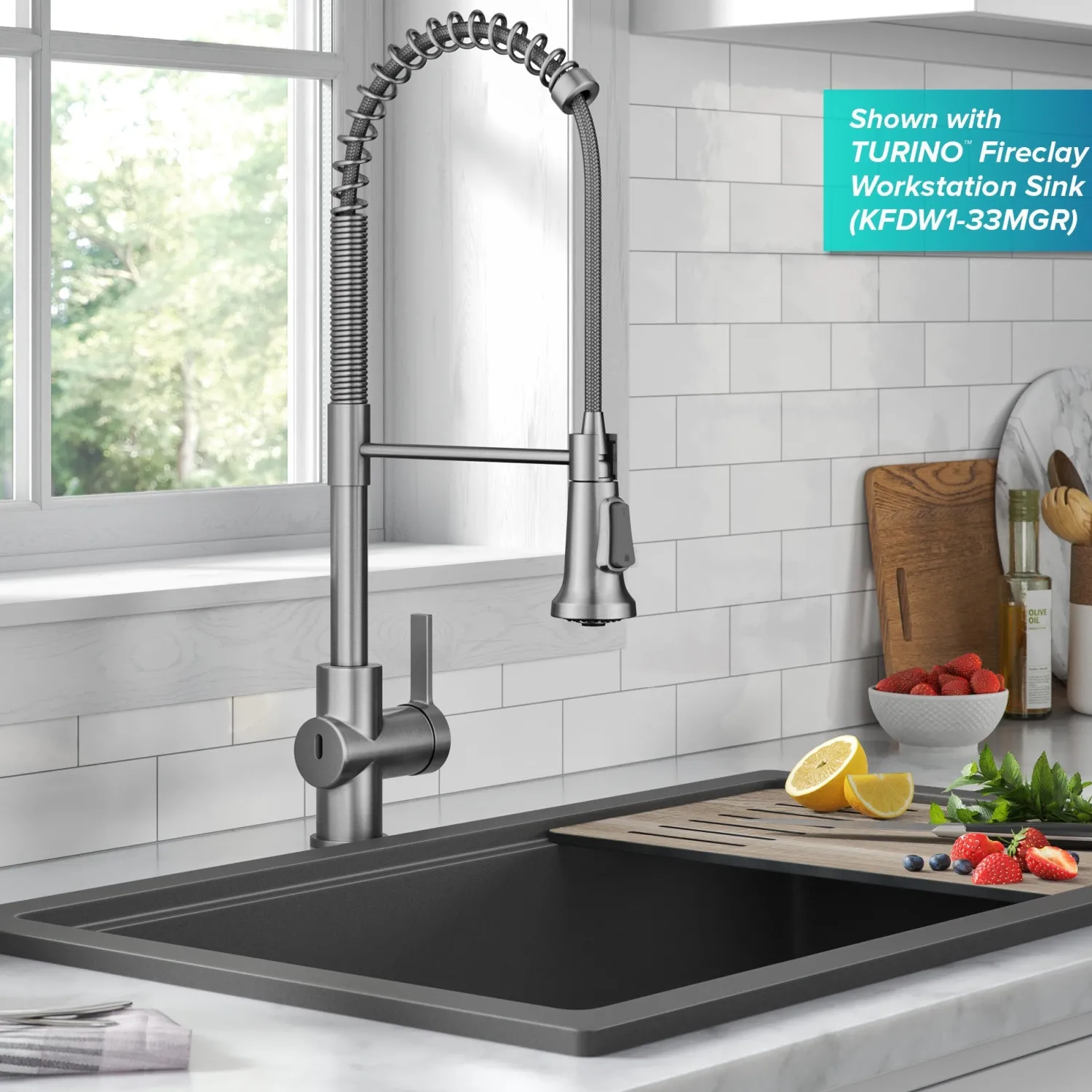 Best Britt Touchless Pull-Down Single Handle Faucet in Spot Free Stainless Steel Touchless, Sensor And Tap Activated Kitchen Faucets|Single Hole