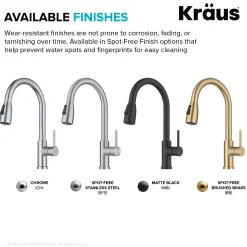 Online Coda Single Handle Pull Down Kitchen Faucet in Matte Black Single Hole