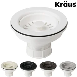 Hot Color Matched Kitchen Sink Strainer Sink Drains, Disposer Flanges & Air Gaps