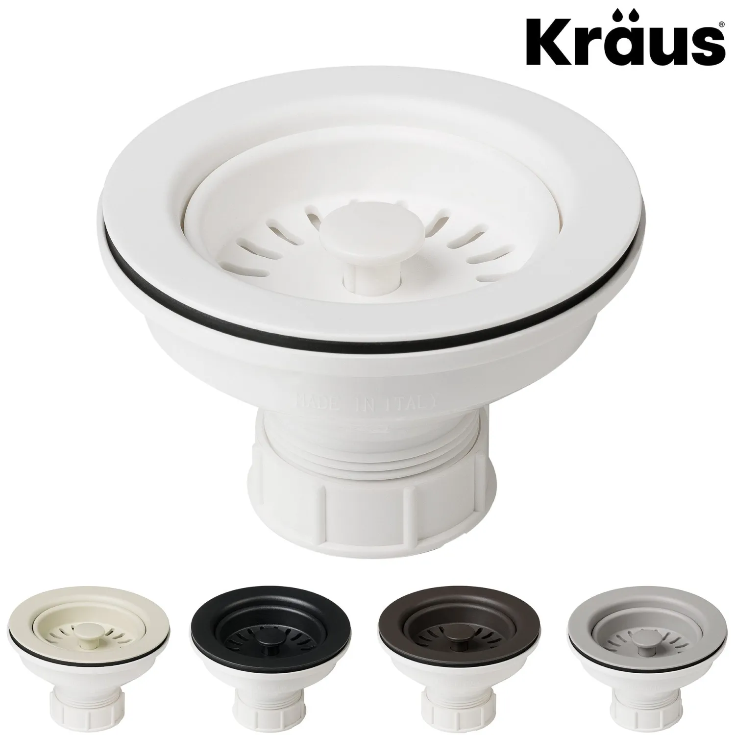 Hot Color Matched Kitchen Sink Strainer Sink Drains, Disposer Flanges & Air Gaps