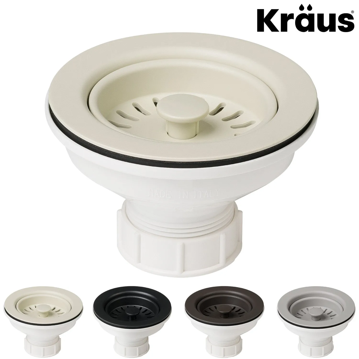 Hot Color Matched Kitchen Sink Strainer Sink Drains, Disposer Flanges & Air Gaps