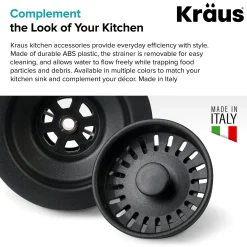 Hot Color Matched Kitchen Sink Strainer Sink Drains, Disposer Flanges & Air Gaps