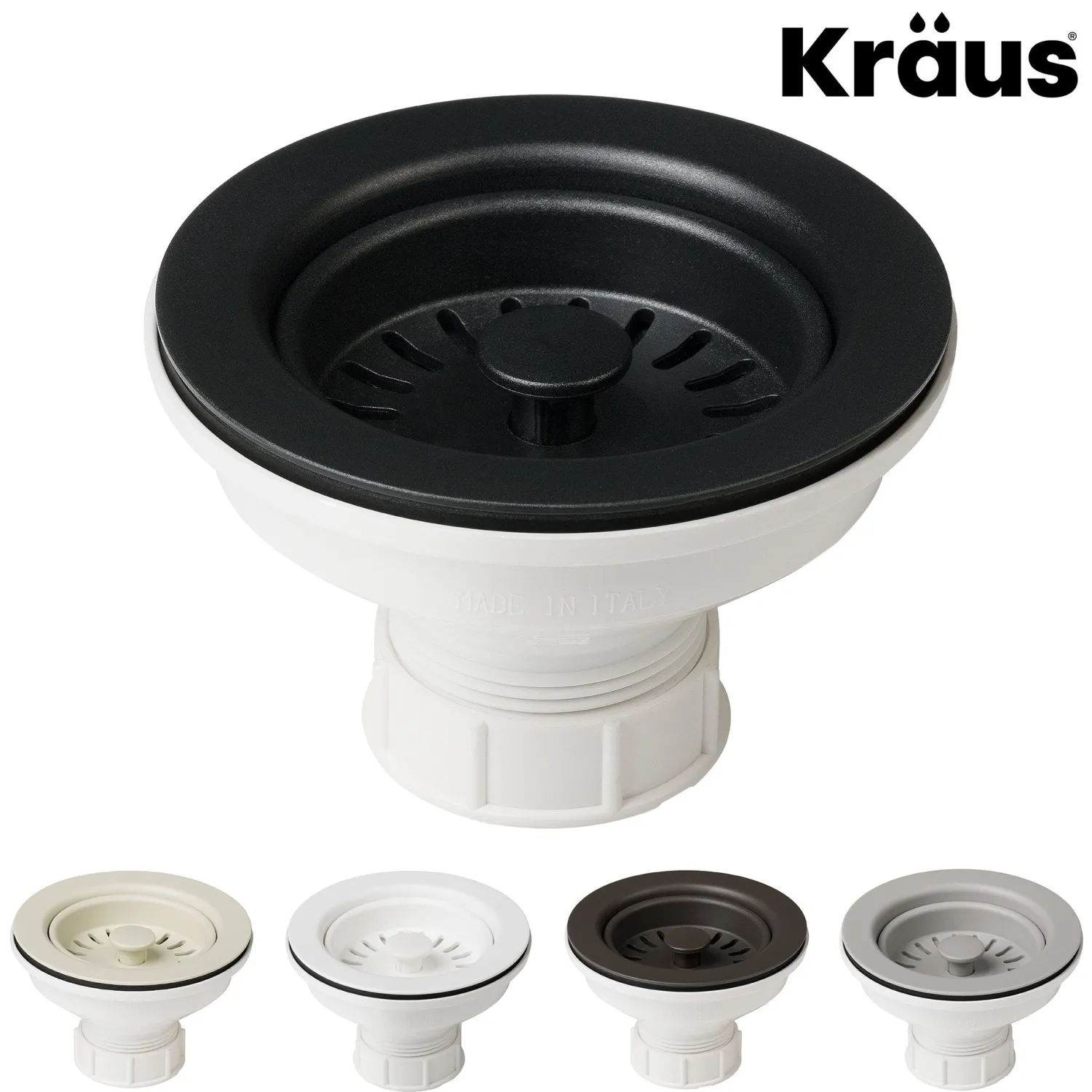 Hot Color Matched Kitchen Sink Strainer Sink Drains, Disposer Flanges & Air Gaps