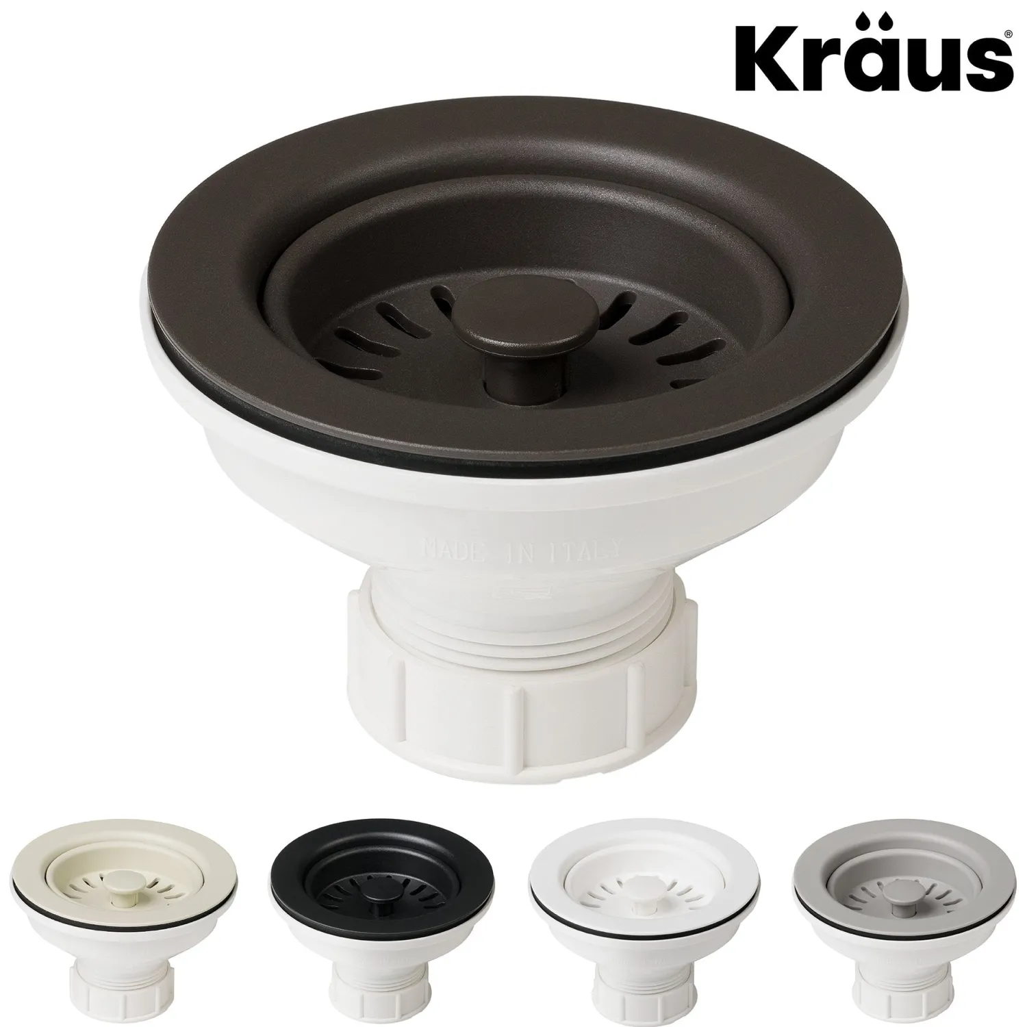Hot Color Matched Kitchen Sink Strainer Sink Drains, Disposer Flanges & Air Gaps