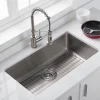 Dex Series 33-Inch Stainless Steel Kitchen Sink Bottom Grid with Soft Rubber Bumpers Bottom Grids