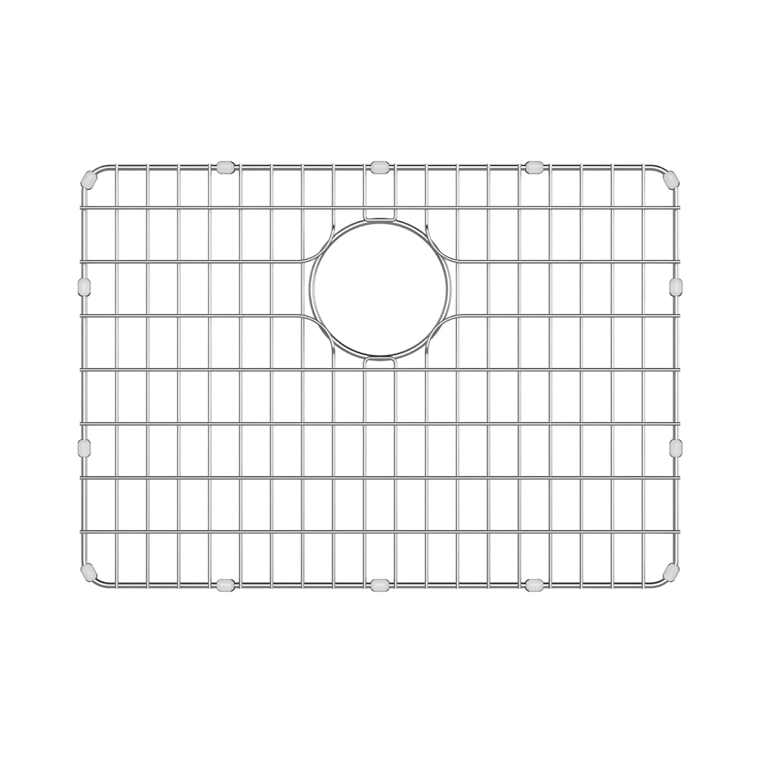 Dex Series 25-Inch Stainless Steel Kitchen Sink Bottom Grid with Soft Rubber Bumpers Bottom Grids