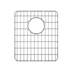 Outlet Dex Series 17 Inch Stainless Steel Kitchen Sink Bottom Grid with Soft Rubber Bumpers Bottom Grids