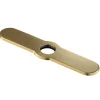 Discount DP03BB 10-Inch Deck Plate for Kitchen Faucet in Brushed Brass Escutcheon / Deck Plates