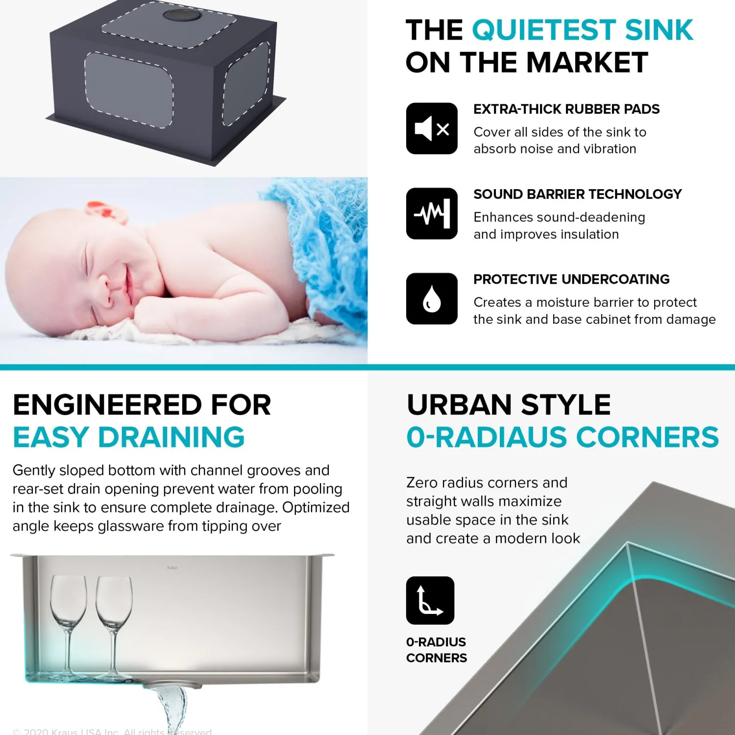 Online 22" Drop-in 16 Gauge Stainless Steel Laundry Utility Sink Drop-In / Top Mount Sinks|Stainless Steel Sinks