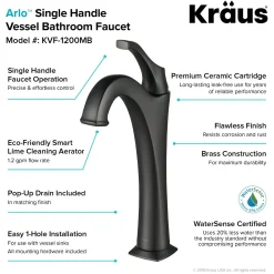 Clearance Elavo 19-Inch Modern Rectangular White Porcelain Ceramic Bathroom Vessel Sink and Arlo Faucet Combo Set with Pop-Up Drain Sink And Faucet Combos|Above Counter / Vessel Sinks