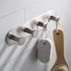 New Elie Bathroom Robe and Towel Hook Rack with 4 Hooks Robe Hooks