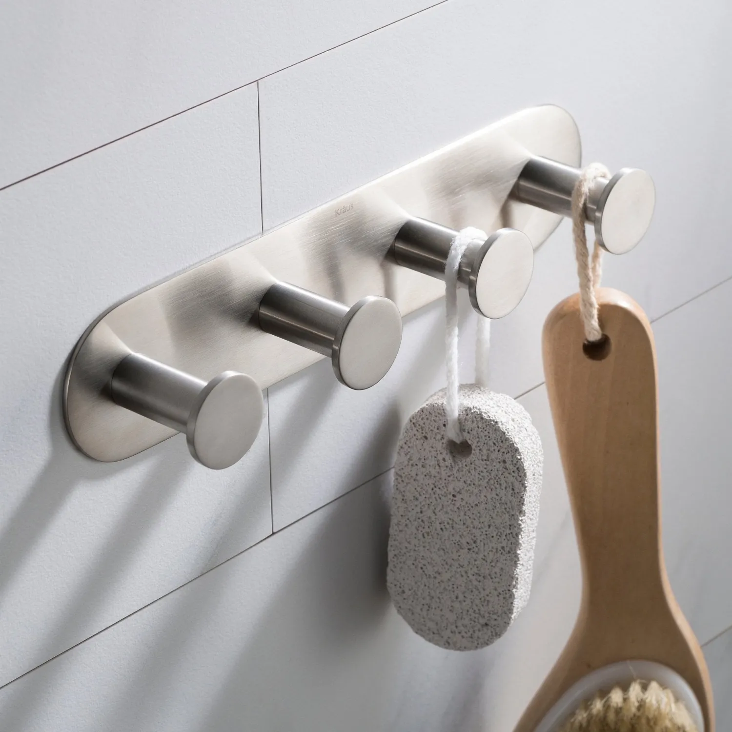 New Elie Bathroom Robe and Towel Hook Rack with 4 Hooks Robe Hooks